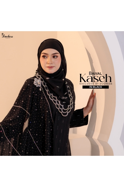 BAWAL PLAIN KASEH - BLACK